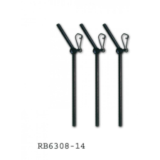 Silstar FEEDER BOOM HAJLÍTOTT 10CM 3DB/CS horgászkiegészítő