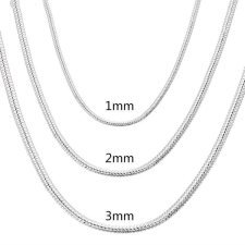 Silver Star ezüst kígyólánc 3mm - KL1 60 cm (16175) nyaklánc