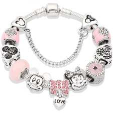 Silver Star karkötő - Mickey Minnie / P10929-1 - 19cm (6737) karkötő