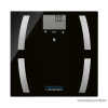 Silvercrest SBF 77 BK Bluetooth LCD kijelzős digitális diagnosztikai okos személy mérleg, fekete, 180 kg teherbírással (6 az 1-ben funkcióval)