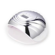 SilverHome F8 LED/UV műkörmös lámpa 86W - ezüstmetál uv lámpa