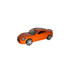 SilverHome Fém Maserati autómodell - narancs makett