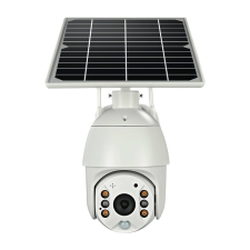 SilverHome Intelligens napelemes Solar PTZ WiFi vízálló éjjellátó kamera felügyeleti rendszer megfigyelő kamera