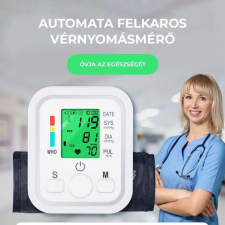 SilverHome Jziki® felkaros digitális automata vérnyomásmérő WHO skálával vérnyomásmérő