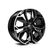 Silverline Clayton Fekete polírozott 4/100 16x6,5 ET38 60,1 alufelni