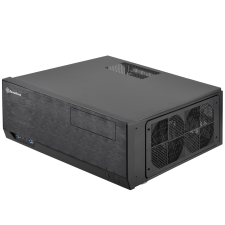 Silverstone Grandia Series GD09 Számítógépház - Fekete (SST-GD09B) számítógép ház