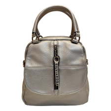  SILVIA ROSA NŐI KÉZI-VÁLLTÁSKA ÉS HÁTIZSÁK -EZÜST- kézitáska és bőrönd