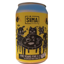 Sima Brewing - 5 Years - 5 C-s Earl Grey Edition (0,33L) (6,5 %) sör