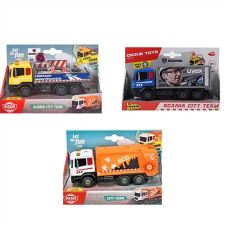 Simba Dickie City teherautó 16 cm, háromféle autópálya és játékautó