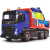 Simba Dickie: City Truck Volvo szelektív hulladékszállító - 23 cm