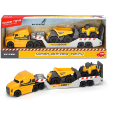 Simba Dickie Volvo: Óriás gépszállító kamion 2 munkagéppel (203725005) autópálya és játékautó