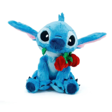 Simba Disney Stitch plüssfigura rózsával 25 cm (6315870178) plüssfigura