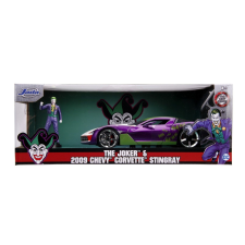 Simba Jada Toys - Joker Corvette Stingray Modell - 1:24 autópálya és játékautó