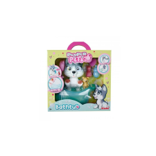 Simba Pamper Petz pelenkás állatbébik - Husky kutyus fürdető szettel (105953560) játékfigura