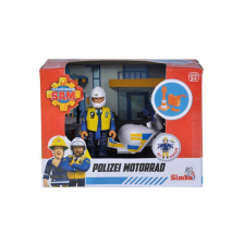 Simba Rendőrmotor Sam figurával játékfigura