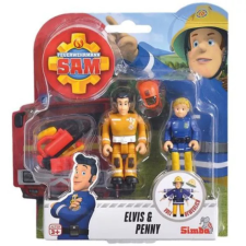 Simba Sam, a tűzoltó figura 2 db-os szett - Elvis és Penny játékfigura