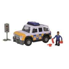Simba Sam, a tűzoltó - Rendőrautó Malcom figurával (1096) autópálya és játékautó