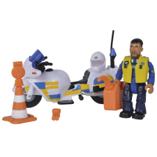 Simba: Sam rendőrségi motor figurával játékfigura