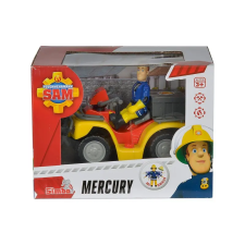 Simba Simba Sam a tûzoltó Mercury quad figurával - 11 cm játékfigura