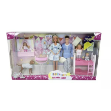 Simba Steffi Love: Boldog Család pizsama party szett baba