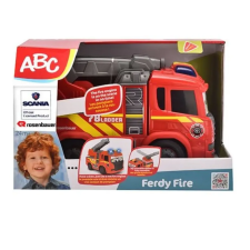 Simba Toys ABC Ferdy Fire tűzoltóautó fénnyel és hanggal autópálya és játékautó