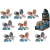 Simba Toys Dinoszurusz játékfigura szett tojásban - Simba Toys