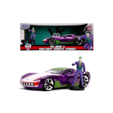 Simba Toys Modell autó Joker figurával - 2009 Chevy Corvette Stingray 1:24 autópálya és játékautó