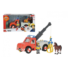 Simba Toys Sam a tűzoltó játékok - Phoenix figurával és lóval autópálya és játékautó