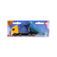 Simba Toys SIKU Volvo dömper daruval - 1683 autópálya és játékautó
