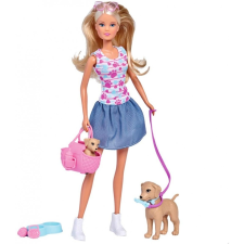 Simba Toys Steffi Love - Kutyasétáltatás (105733310) baba