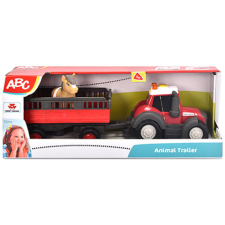 SimbaToys ABC: Massey Ferguson állatszállító traktor fénnyel és hanggal - Simba Toys autópálya és játékautó