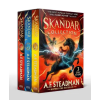 Simon &amp; Schuster Skandar Boxed Set Books 1 - 3 – A.F. Steadman (Puha kötésű)