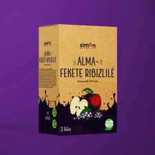 Simon gyümölcs 100% Alma - Feketeribizlilé 3L - Simon gyümölcs üdítő, ásványviz, gyümölcslé