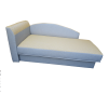  Simple Bed Yellow kifinomult 200×100 cm egyszemélyes ágy, ajándék puffal