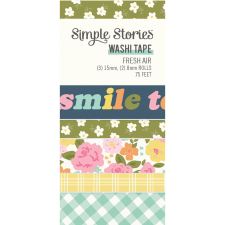 Simple Stories Dekorációs ragasztószalag - Washi Tape - Fresh Air (5 db) dekorációs kellék