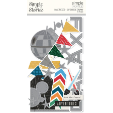 Simple Stories Say Cheese Galaxy Kivágatok Simple Pages Pieces 1 csomag matrica