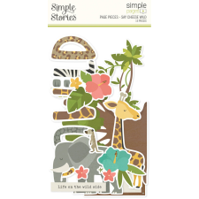 Simple Stories Say Cheese Wild Kivágatok Simple Pages Pieces 1 csomag matrica