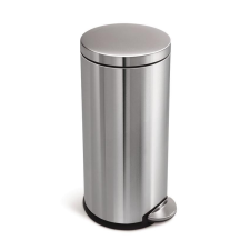 SimpleHuman CW1810 30 literes kerek pedálos szemetes - rozsdamentes szemetes