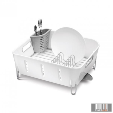 SimpleHuman KT1104 kompakt konyhai edényszárító - fehér konyhai eszköz