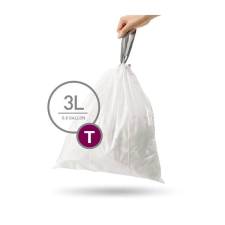 SimpleHuman T típusú szemeteszsák, 3l, 40 db tisztító- és takarítószer, higiénia