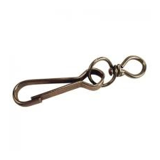  Simplex karabiner+forgó 60mm nikkelezett barkácsolás, csiszolás, rögzítés