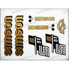 SIMSON SIMSON MATRICA KLT. B51 ARANY egyéb motorkerékpár alkatrész