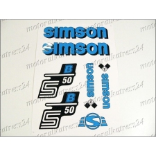SIMSON SIMSON MATRICA KLT. S50B KÉK egyéb motorkerékpár alkatrész