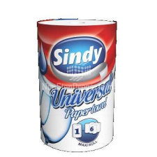 Sindy Sindy konyhai papírtörlő 1 tekercs 2 rétegű Universal higiéniai papíráru