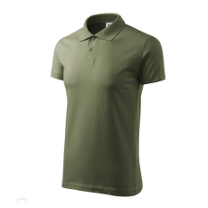  Single J. galléros póló férfi khaki 2XL