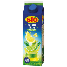 Sió Citrusfriss Lime-Citrom ital gyümölcshússal 12% - 1 liter üdítő, ásványviz, gyümölcslé