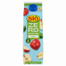 Sio-Eckes Kft. Sió Zero hozzáadott cukor szűrt alma gyümölcsital 1 l üdítő, ásványviz, gyümölcslé