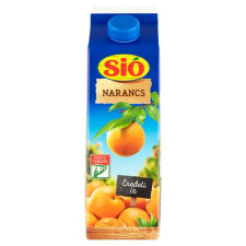 Sió Gyümölcsital, 12%, 1 l, SIÓ, narancs üdítő, ásványviz, gyümölcslé