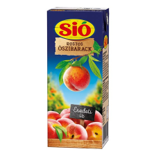Sió Gyümölcslé SIÓ Rostos Őszibarack 20% 0,2L üdítő, ásványviz, gyümölcslé