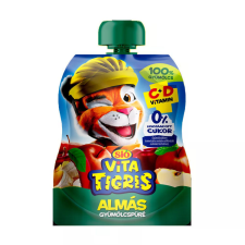  Sió Vitatigris alma ízű gyümölcspüré 100% - 90g üdítő, ásványviz, gyümölcslé